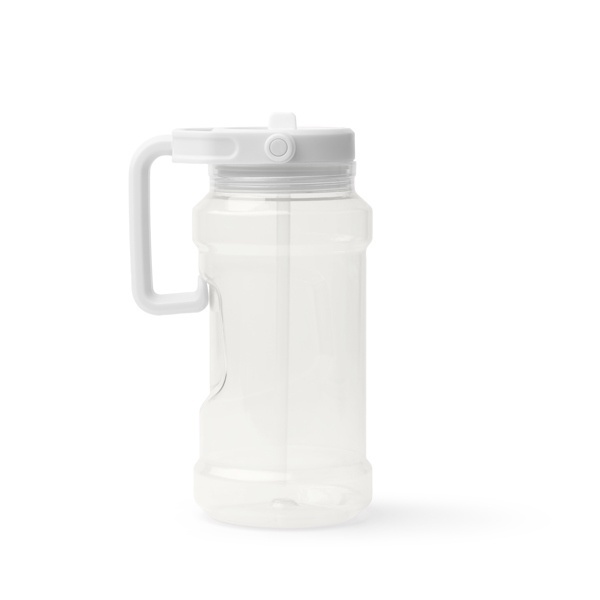 METZER - Bidon z PETG ze słomką i uchwytem, 1,5l